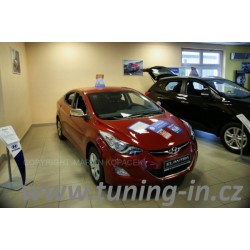 Hyundai Elantra - NEREZ chrom kryty zrkadiel (s blinkre) OMTEC