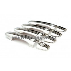 Toyota Land Cruiser 08-10 - NEREZ (!) Chróm kryty kľučiek - OMSA LINE