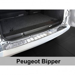 Nerezový chránič zadného nárazníka - PEUGEOT Bipper