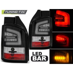 VW T5 10-15 - zadné LED svetlá čierna LED BAR