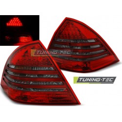 MERCEDES C-KLASA W203 00-04 SEDAN - zadné LED svetlá červeno dymová
