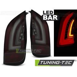 VW UP 11- - zadné LED svetlá červeno dymová LED BAR