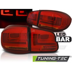 VW TIGUAN 07-11 - zadné LED svetlá červená LED BAR