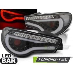 TOYOTA GT86 12-16 - zadné LED svetlá čierna LED BAR