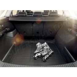 Škoda KodiaQ - textil / guma vaňa do kufra pre dvojitú podlahu