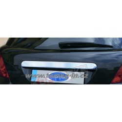 Peugeot 207 - nerez chrom lišta nad ŠPZ - OMSA tuning