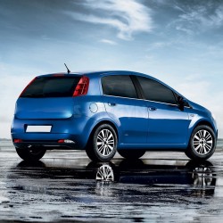 Nerez lišty spodnej hrany okien dverí Fiat Grande Punto - 6 ks