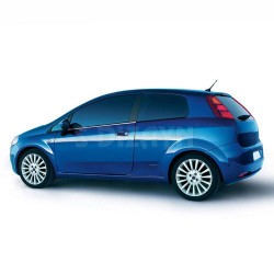 Nerez lišty spodnej hrany okien dverí Fiat Grande Punto - 2 ks