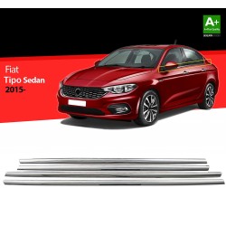 Nerez lišty spodnej hrany okien dverí Fiat Tipo Sedan