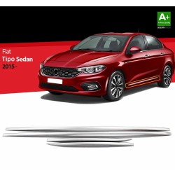 Nerez lišty dverí Fiat Tipo Sedan