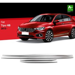 Nerez lišty dverí Fiat Tipo Hatchback