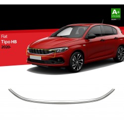 Nerez lišta masky Fiat Tipo Hatchback FL - spodná