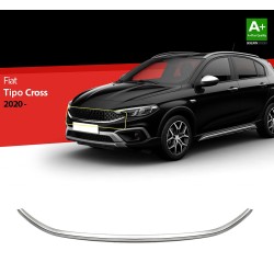 Nerez lišta masky Fiat Tipo Cross - spodná