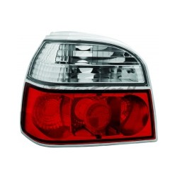 VW Golf III Zadné lampy červeno / kryštálové