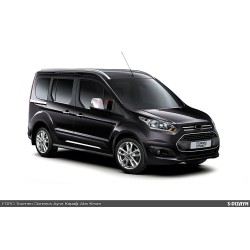 Chrómové kryty zrkadiel Ford Transit Connect II