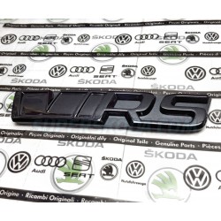 Škoda Auto - logo masky RS230 vo farbe MONTE CARLO BLACK (F9R) 126mm x 26mm