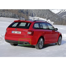 Škoda Octavia III RS - pravá odrazka nárazníku