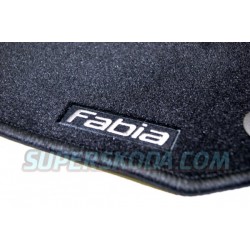 Škoda Fabia II - Textilné koberce STANDARD s logom FABIA