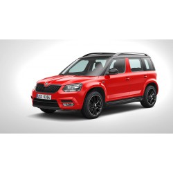 Škoda Yeti - kryty prahov MONTE CARLO Black magic