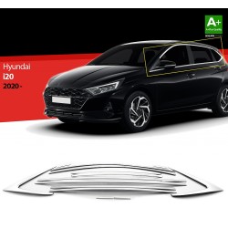 Nerez lišty okien dverí Hyundai I20 III