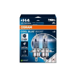OSRAM COOL BLUE BOOST autožiarovky H4 - Hyper biele svetlo 5500 K, 2 ks v balení