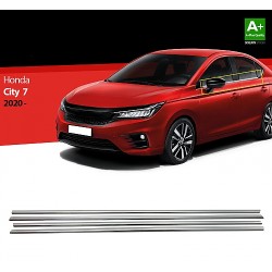 Nerez lišty spodnej hrany okien dverí Honda City VII Sedan