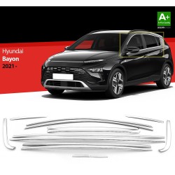 Nerez lišty okien dverí Hyundai Bayon