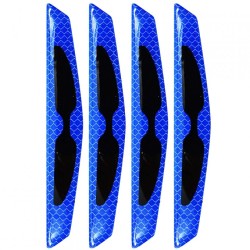 Chrániče dverí - reflexné modré