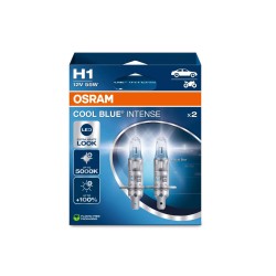 OSRAM COOL BLUE INTENSE NEXT GENERATION autožiarovky H1 - bílé světlo 5000 K, 2 ks v balení