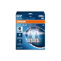 OSRAM COOL BLUE INTENSE NEXT GENERATION autožiarovky H7 - bílé světlo 5000 K, 2 ks v balení
