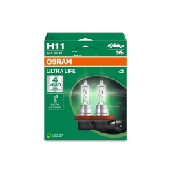 OSRAM ULTRA LIFE autožiarovky H11 - až 4x dlhšia životnosť, 2 ks v balení