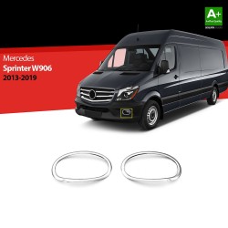 Nerez rámčeky hmlovky Mercedes Sprinter W906 FL
