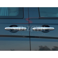 Nerez kryty kľučiek Mercedes Vito W639 - 8 ks