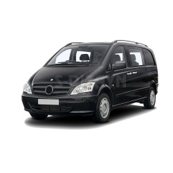 Nerez kryty kľučiek Mercedes Vito W639 - 10 ks