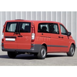 Nerez lišty spodnej hrany okien dverí Mercedes Vito W639 FL