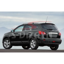 Nerez lišty spodnej hrany okien dverí Nissan Qashqai +2