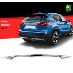 Nerez dekoračná lišta nad ŠPZ Nissan Qashqai II
