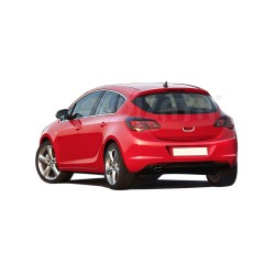 Nerez kryt kľučky kufra Opel Astra J Hatchback