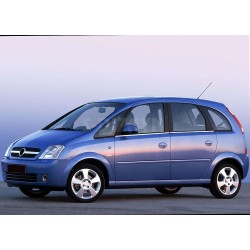 Nerez lišty spodnej hrany okien dverí Opel Meriva A