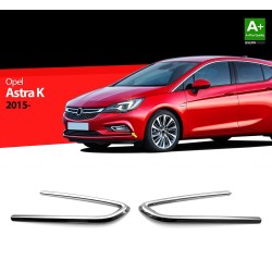Nerez rámčeky hmlovky Opel Astra K