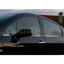 Nerez lišty spodnej hrany okien dverí Peugeot 407