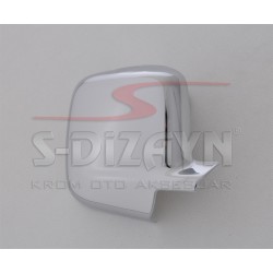 Chrómové kryty zrkadiel Peugeot Bipper