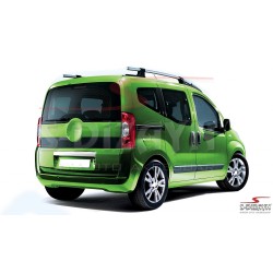 Nerez dekoračná lišta nad ŠPZ Peugeot Bipper