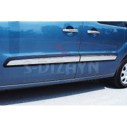 Nerez lišty dverí Peugeot Partner Tepee