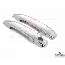 Nerez kryty kľučiek Peugeot RCZ - 4 ks