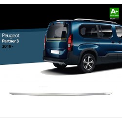 Nerez lišta spodnej hrany okna zadných dverí Peugeot Partner III