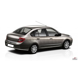 Nerez + ABS lišty dverí Renault Thalia II