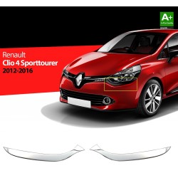 Nerez rámčeky predných svetiel Renault Clio IV Sport Tourer