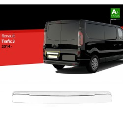 Nerez dekoračná lišta nad ŠPZ Renault Trafic III