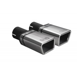 ULTER SPORT univerzálna koncovka výfuku špeciálna 86×54 s délkou 120 mm ĽAVÁ